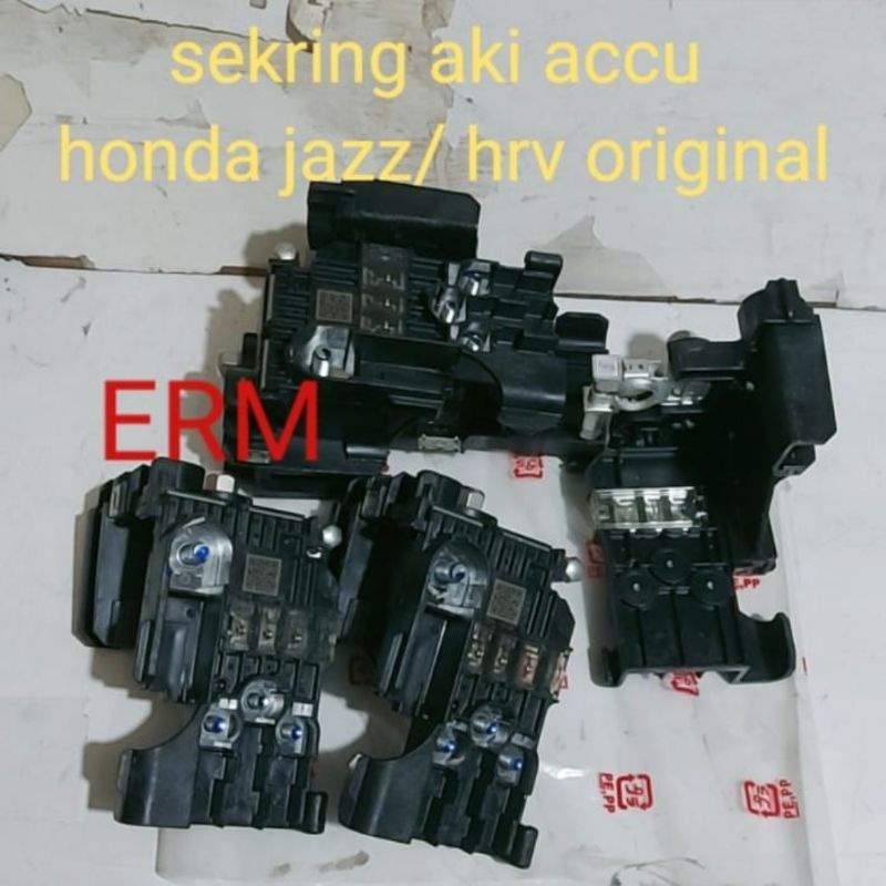 sekrinh aki accu mobil honda jazz rs/hrv/crv harga per pc.barang copotan gress baru original honda.d