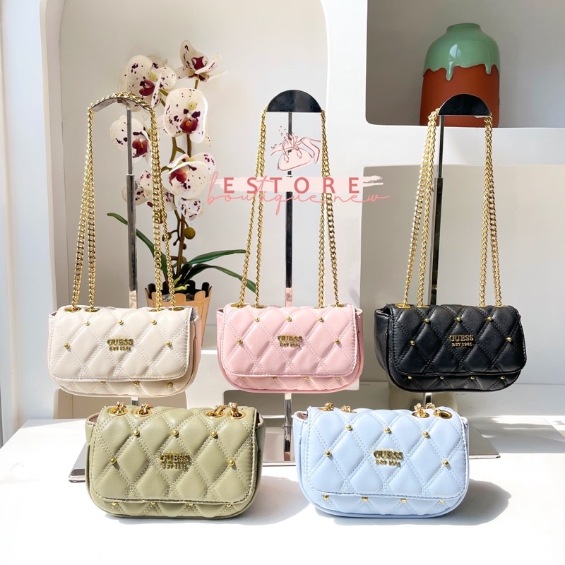 Tas Wanita Gs Triana Stud Mini Crossbody