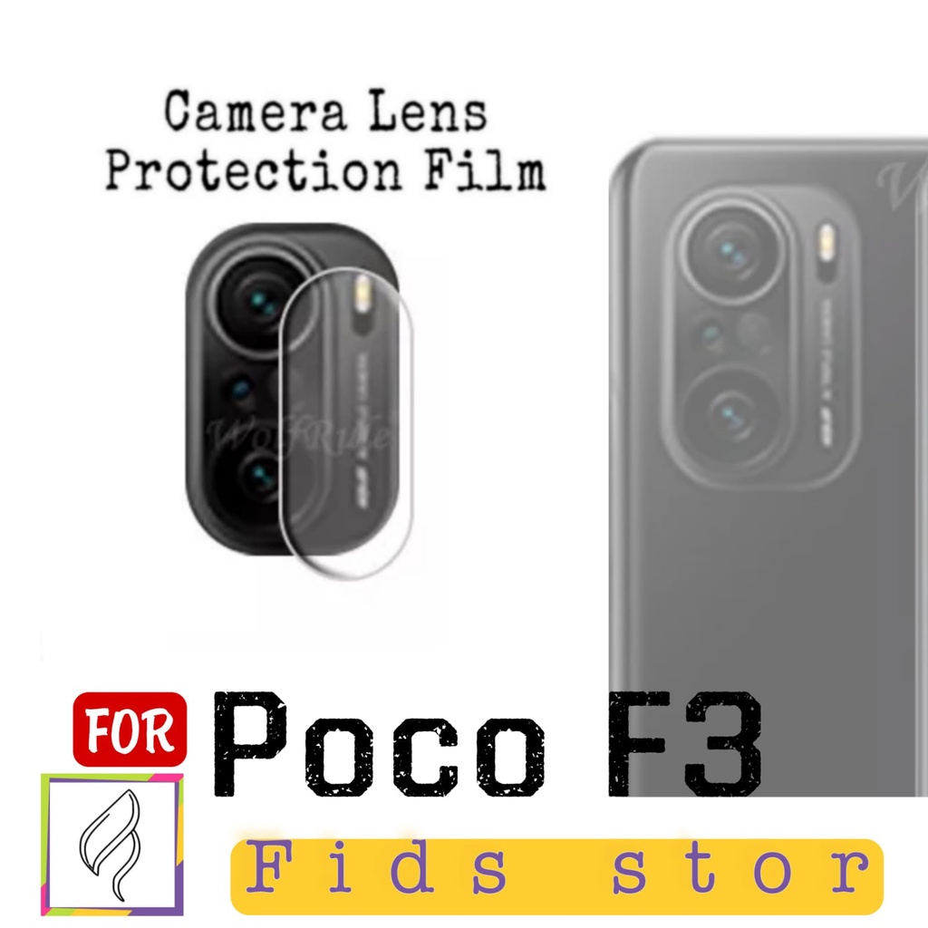 PROMO Camera Screen Protection Glsss For Xiaomi POCO F3 Anti Gores Kaca Pengaman Lensa Camera Protection