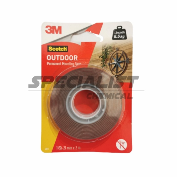 

Hot Sale 3M Scotch Outdoor 4011 Permanent Mounting Tape 21Mm X 2M - Double Tape Limited