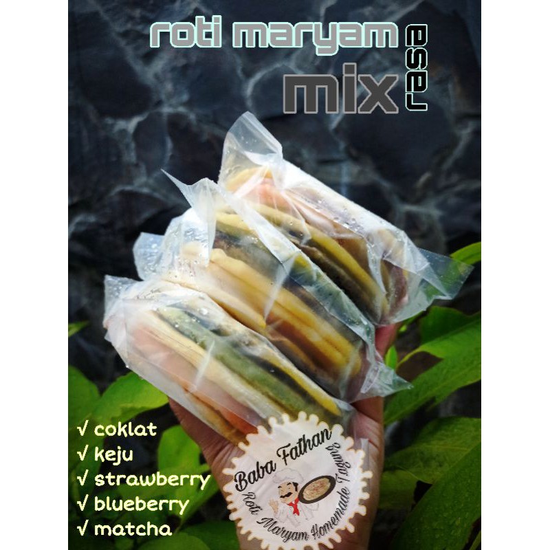 

Roti maryam mix 5rasa