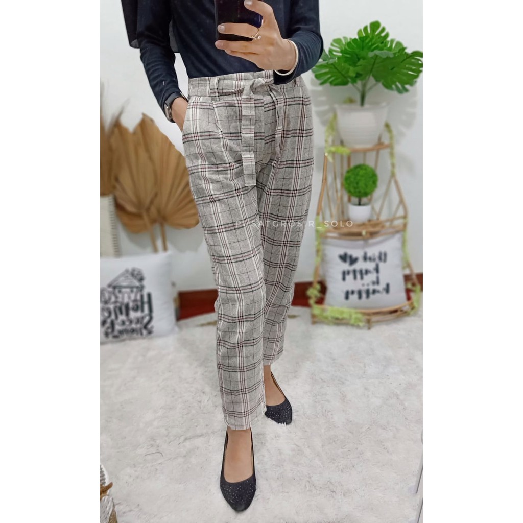 (BERTALI) CELANA KOTAK LOKAL/ MARGARET PANTS/ CASEY PANTS