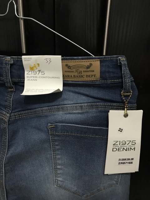 zara basic denim dept jeans