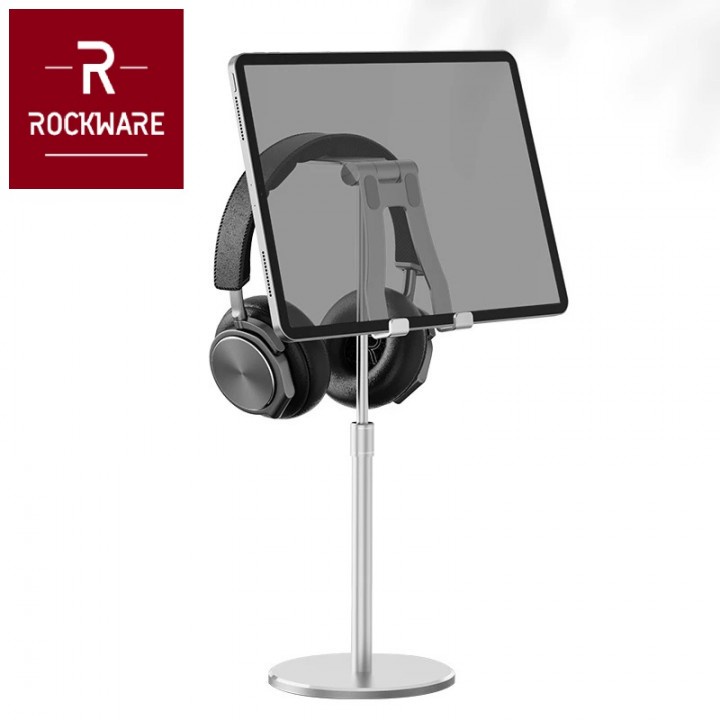 31 ROCKWARE Desktop Scalable Telescopic Stand Holder Tablet and Headphone