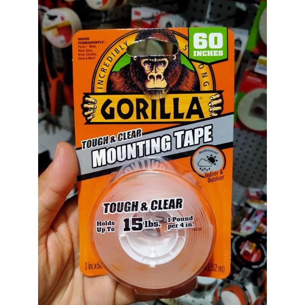 

Gorilla Double tape transparant
