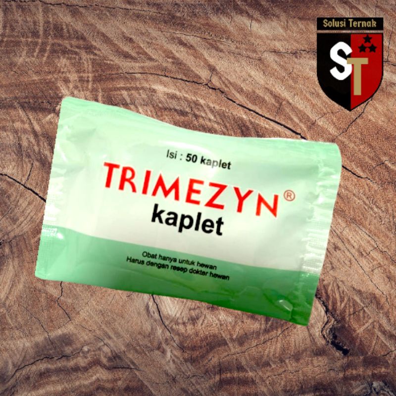 Trimezyn Kaplet 50 dan 100 Obat Ngorok Pilek Ayam