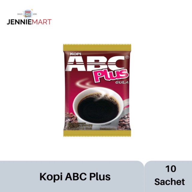 

Kopi ABC Plus Gula 10 Sachet