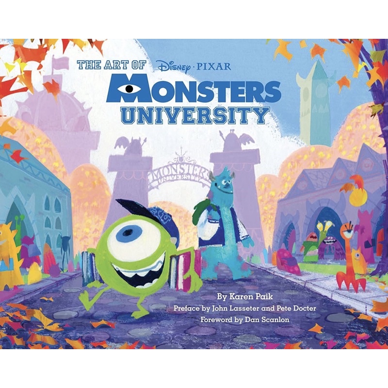 PIXAR The Art of Monsters University Artbook