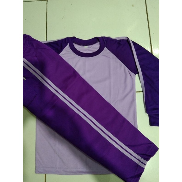 stln Baju olahraga SD tangan panjang seragam