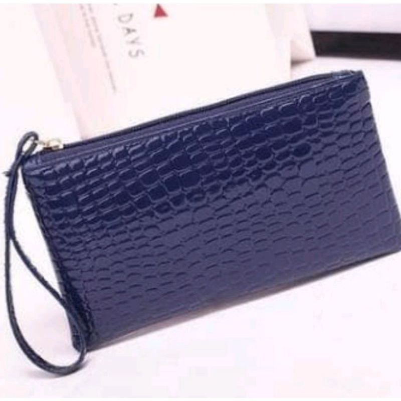 Dompet Wanita Pattern Pouch Tempat HP Kosmetik Serbaguna Import korea Souvenir