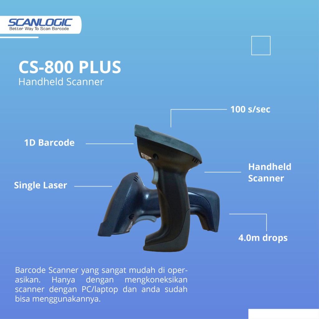 Barcode Scanner Scanlogic CS800