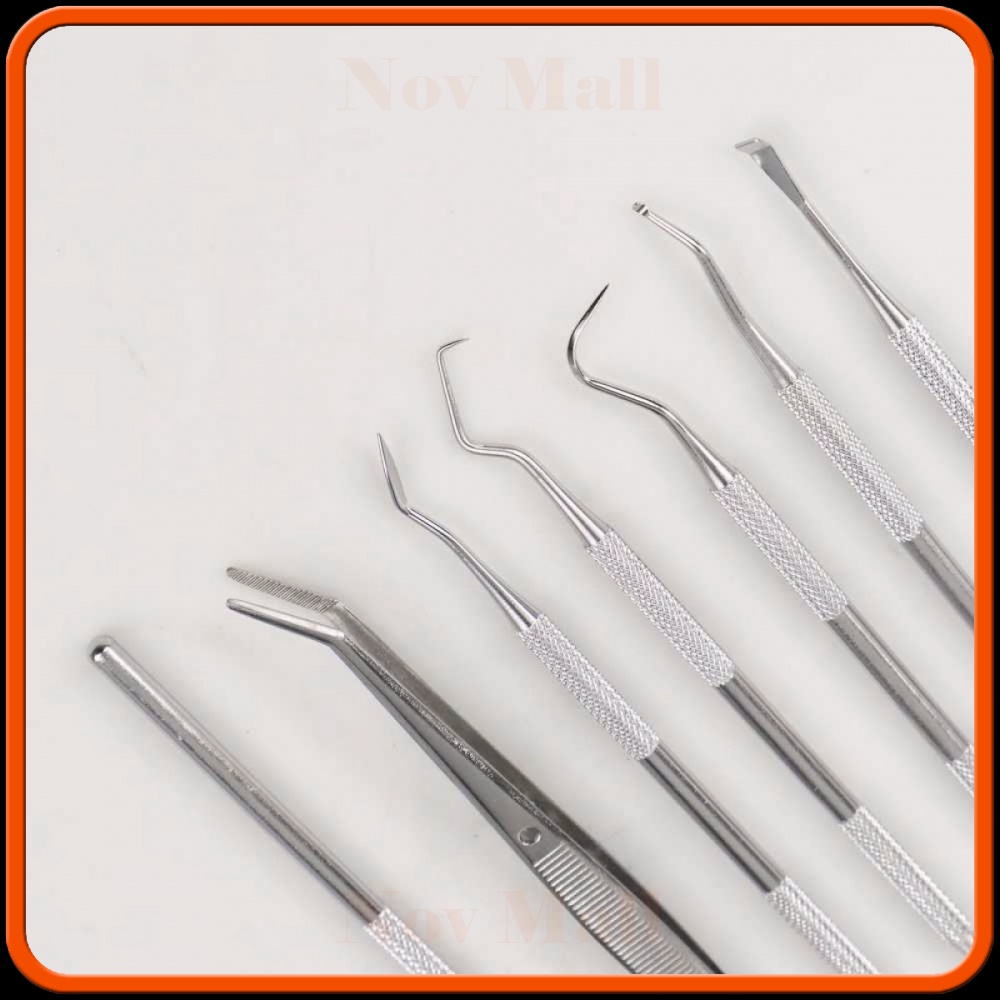 Peralatan Set Dokter Gigi Dentist Dental Tool 7 PCS -GG797