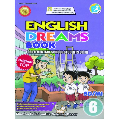 English Dreams Book Sd Mi Kelas 6 Shopee Indonesia
