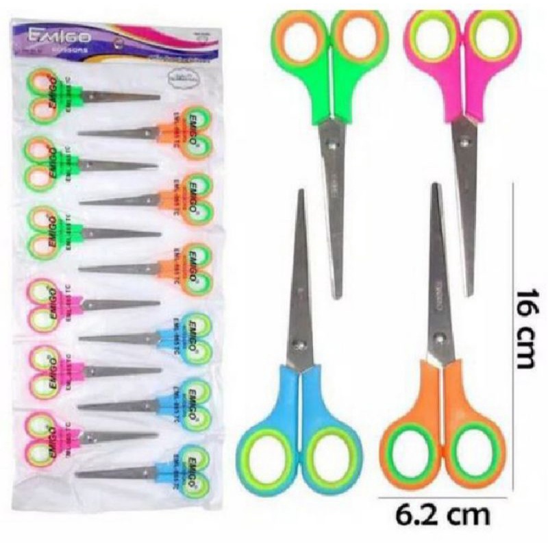 

(12 Pcs Gunting Tanggung) Montana/M2000/Hss-4Emigo/Milton