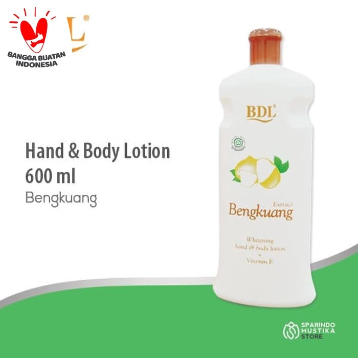 BDL HAND AND BODY LOTION BENGKUANG 600 ML