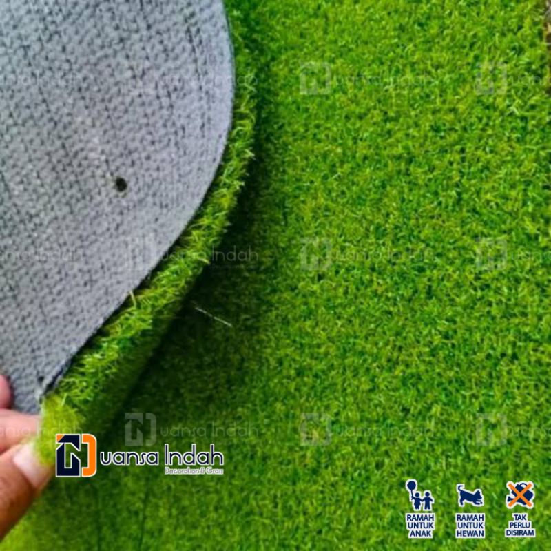 rumput sintetis type golf premium ukuran setengah roll 25 meter persegi