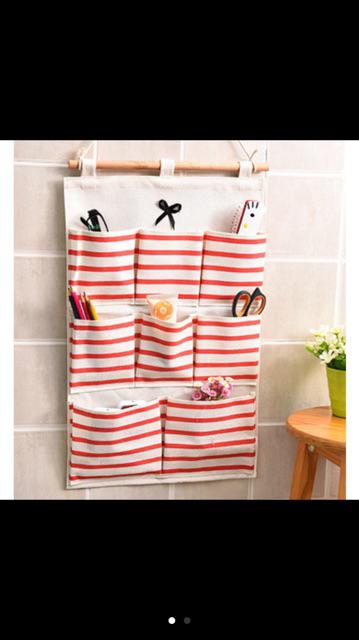 Kantung Pernak Pernik 8 Sekat Bahan Tebal Serbaguna