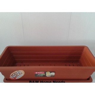  Hot Item Pot  Bunga  Kotak  Persegi  Panjang  Tray  Lion  