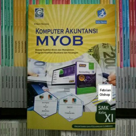 BUKU KOMPUTER AKUNTANSI MYOB SMK/MAK KELAS 11 REVISI K13N GINO GURUPUTRA