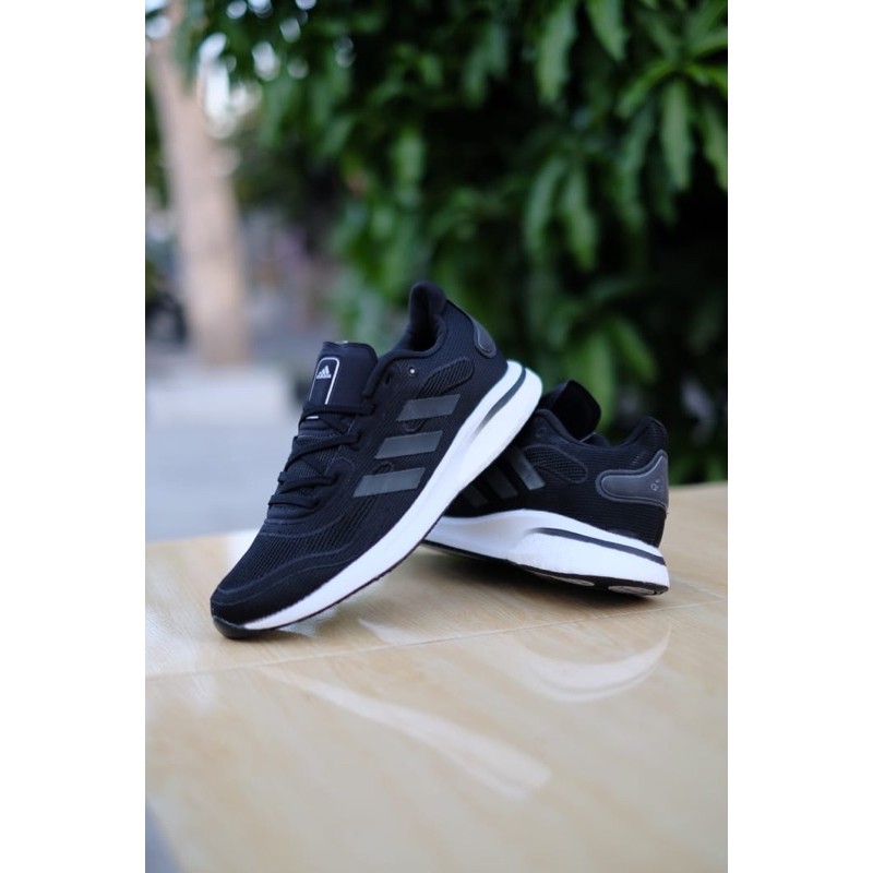 ADIDAS SUPERNOVA BLACK WHITE GREY ORIGINAL