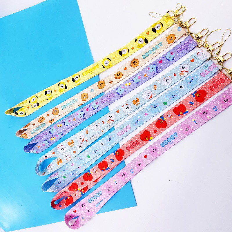 [BS]  BISA COD Strap ID Gantungan HP BT21 Baby KPOP Tali BTS - KP758