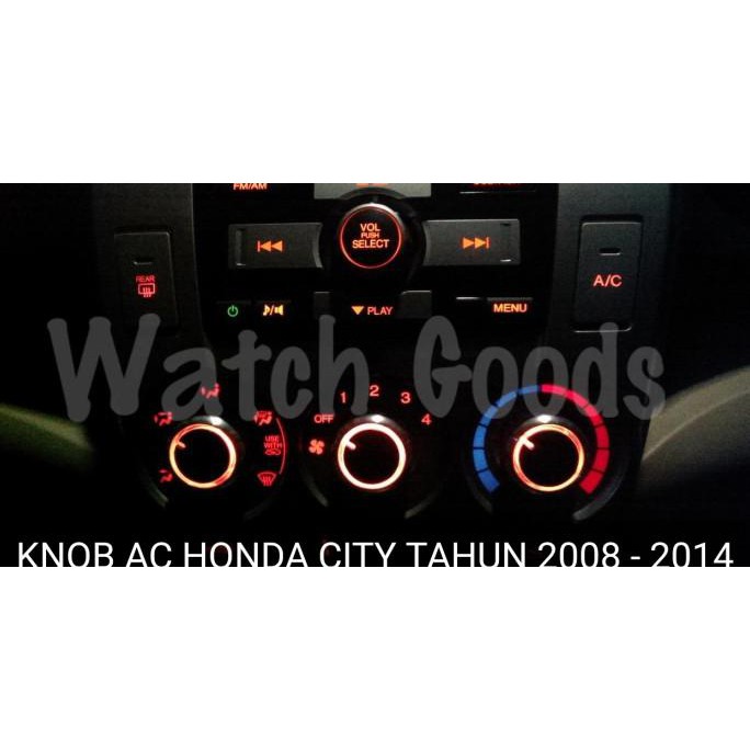 Knob AC Mobil Honda City 2008 s/d 2014 / Aksesoris Honda / Honda City