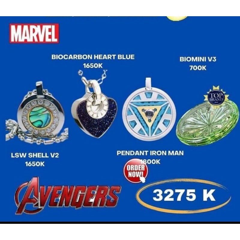 [PROMO HEMAT MCI] Paket Kalung Kesehatan MCI Terbaru