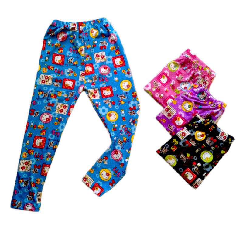 LEGING ANAK HELLO KITTY LEGGING ANAK MOTIF HELLO KITTY