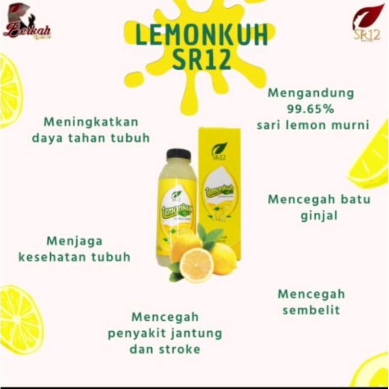 

SARI BUAH LEMON / LEMONKUH SR12 250 ml