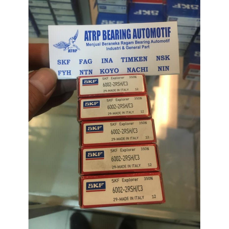 BALL BEARING 6002 2RSH/C3 SKF 6002 2RS C3 ORIGINAL