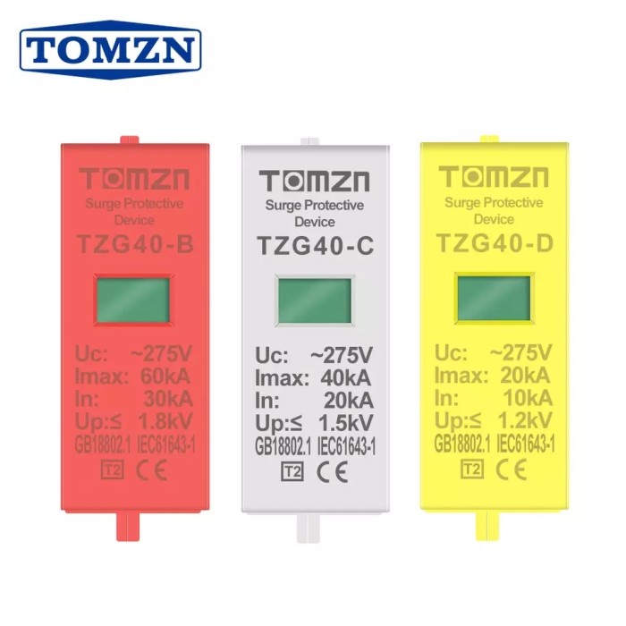 Spd Ac 275V Replacement Cartridge Surge Arrester Refill