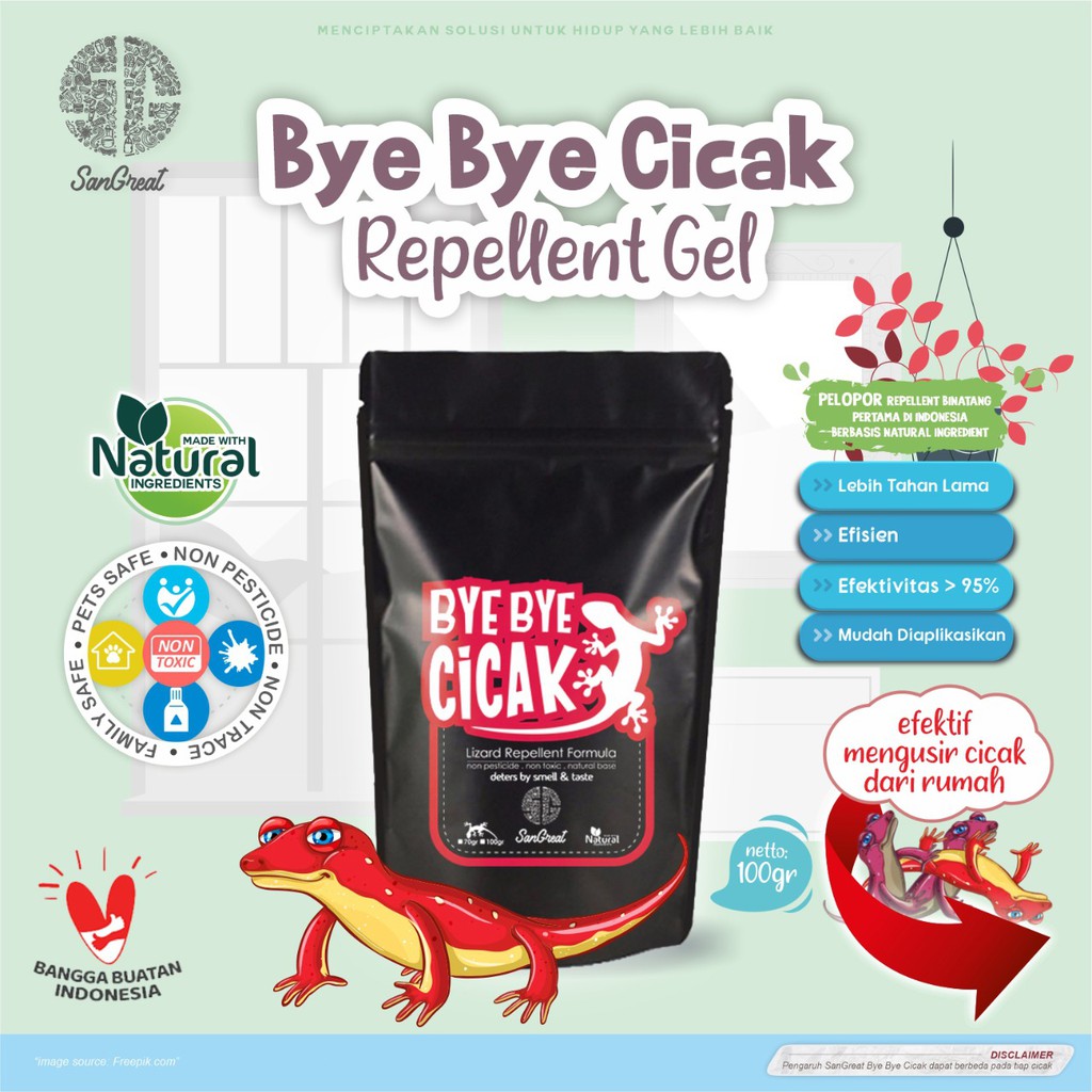 Semprotan cicak dan kapur barus anti cicak organik alat pengusir cicak spray dan gel alami terbaik bukan racun 100 ml dan 100 gr obat cicak alami herbal untuk mengusir cicak agar pergi