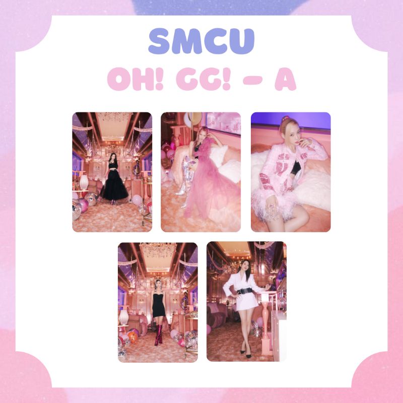 [SMCU] PHOTOCARD SMCU OH! GG! GIRLS GENERATION SNSD RED VELVET ‼️ BACA DESKRIPSI ‼️