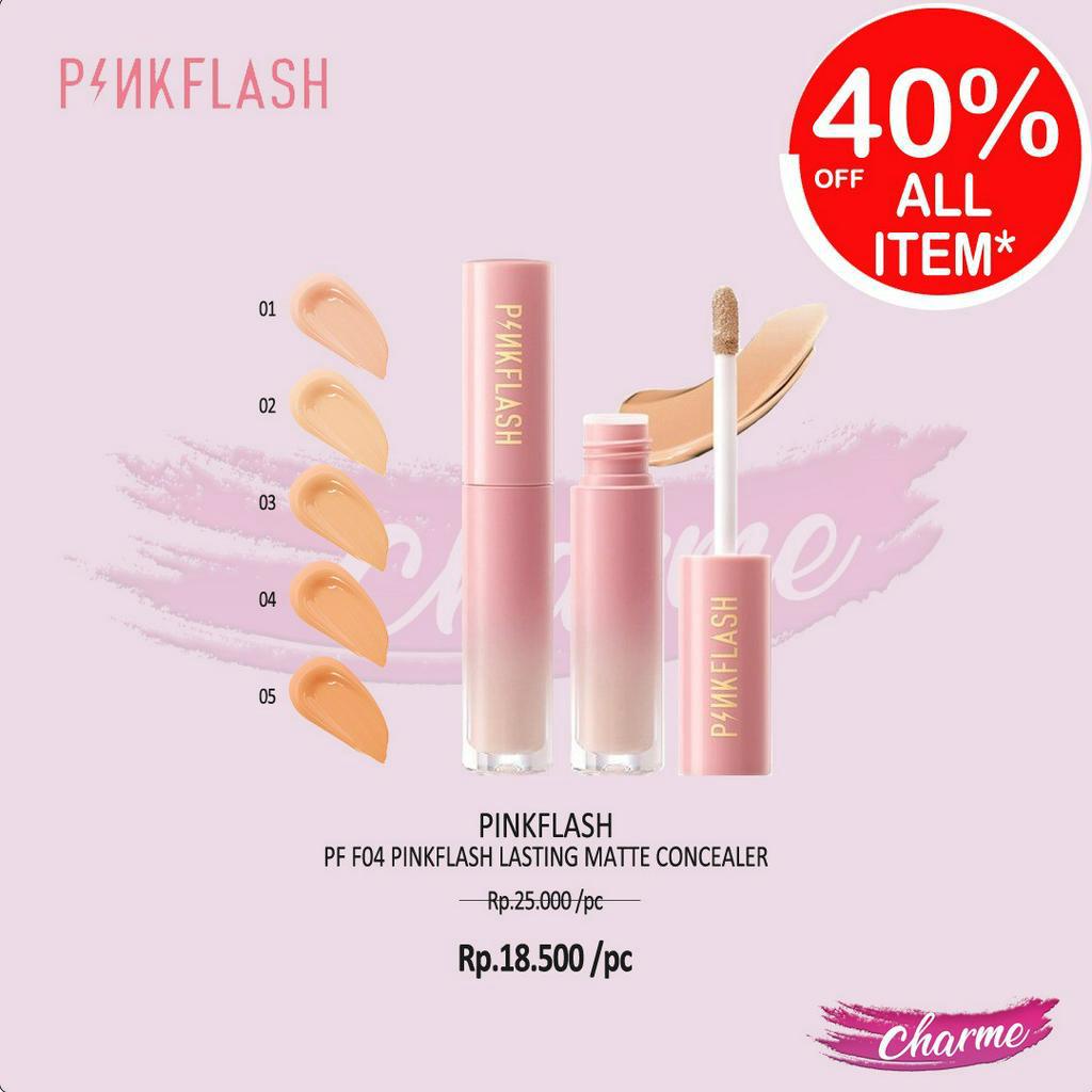 (READY &amp; ORI) Pinkflash Pink Flash Lasting Matte Concealer F04 F 04