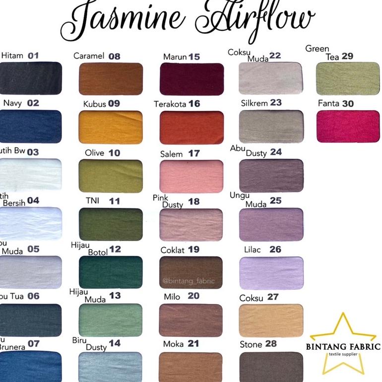 

↬ Buku Katalog Warna Kain Bintang Fabric ま