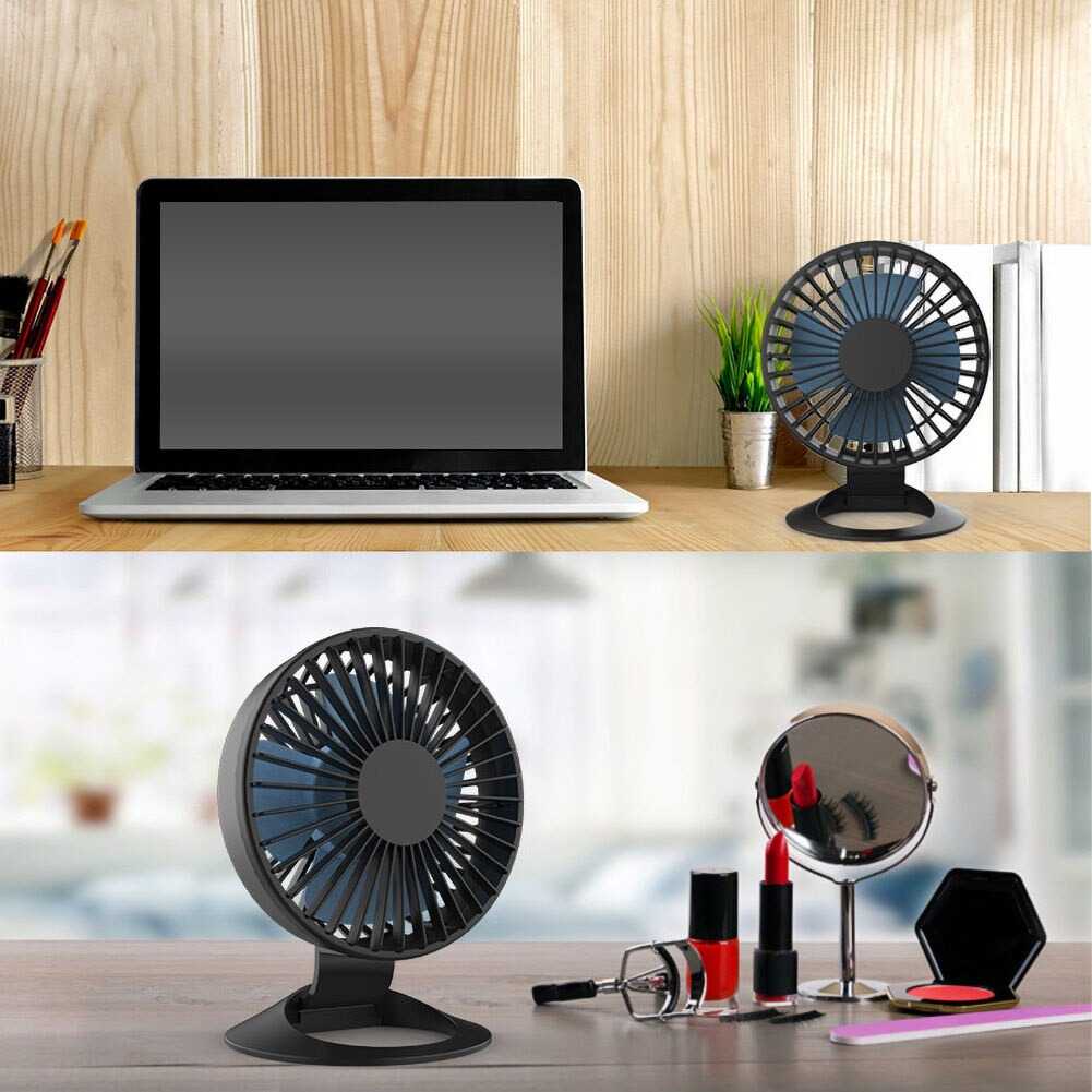 [ORIGINAL] Kipas Angin Meja Portable Fan Mini Kecil Portable USB Rechargeable Elektrik Eletric Listrik Dingin