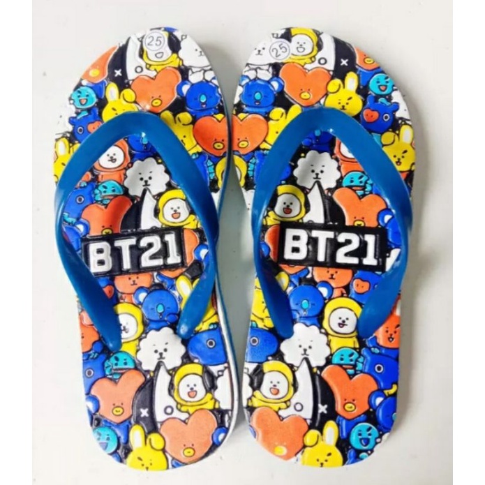 Sandal anak Perempuan BT21 Terbaru 2021