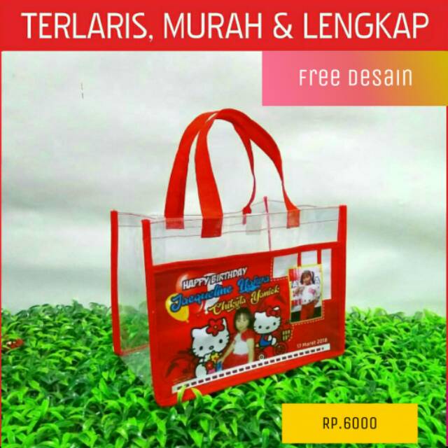 

tas ultah/ tas souvernir / goodie bag pesta