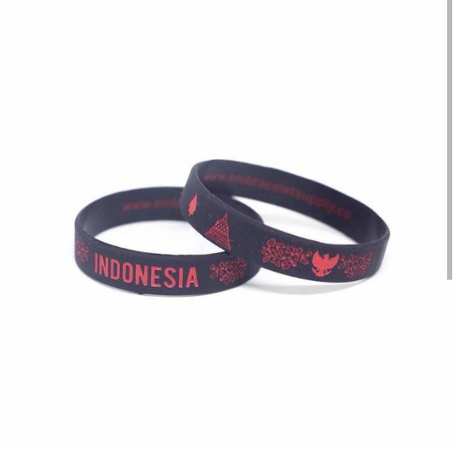 Indonesia Batik | Gelang Karet Silicone | Gelang Fashion