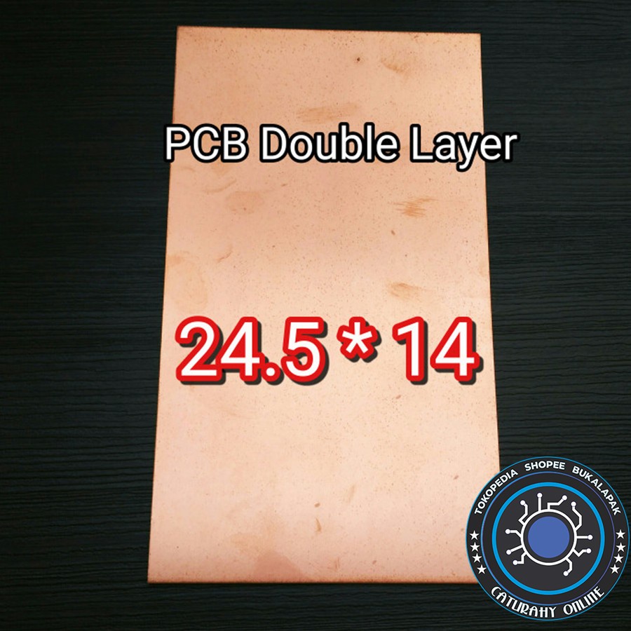 PCB Polos Double Layer Fiber FR4 Dobel