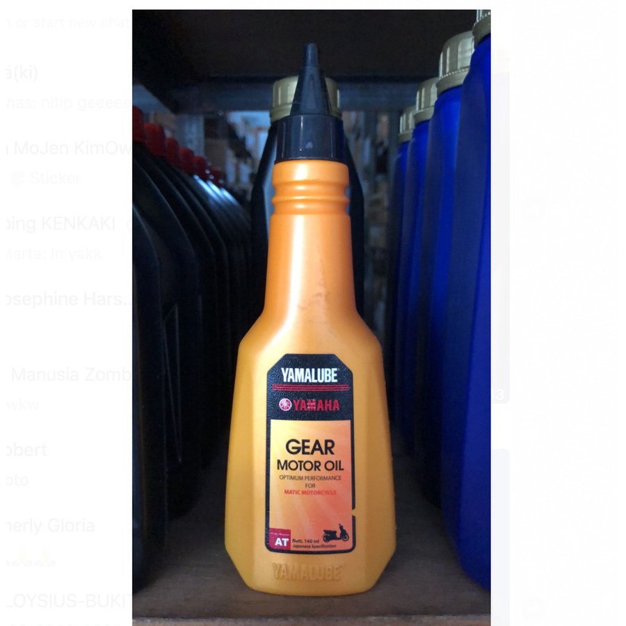 OLI YAMALUBE GARDAN 140 ML GEAR MOTOR OIL OLI MOTOR ASLI YAMAHA