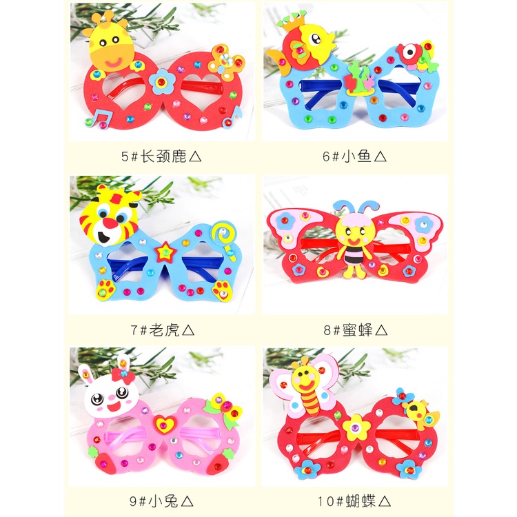 DIY KACAMATA/ Kerajinan tangan prakarya mentessori pada anak Art &amp; Craf