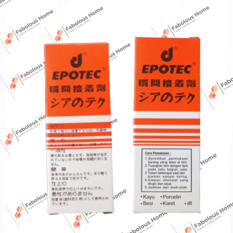 Lem Epotec / Korea Serbaguna  perekat plastik/perekat nano/perekat dinding/