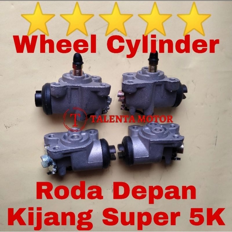 KMM. 4BIJI WHEEL CYLINDER RODA DEPAN KIJANG SUPER 5K LAMA TROMOL WHELL SILINDER MASTER REM RODA MUKA