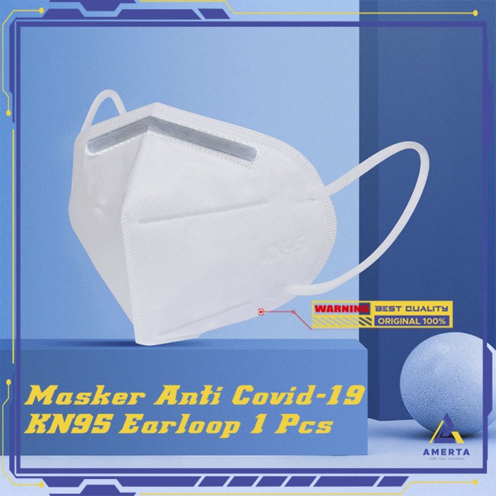 Masker Anti Polusi Virus Xiaomi Purely Anstar KN95 Earloop 1 PCS