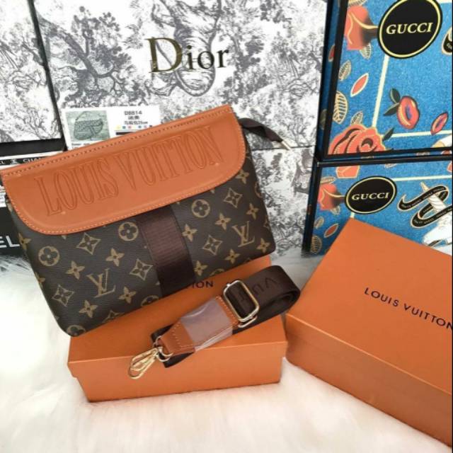 Lv amplop sling bag / tas selempang lv amplop / tas selempang import murah