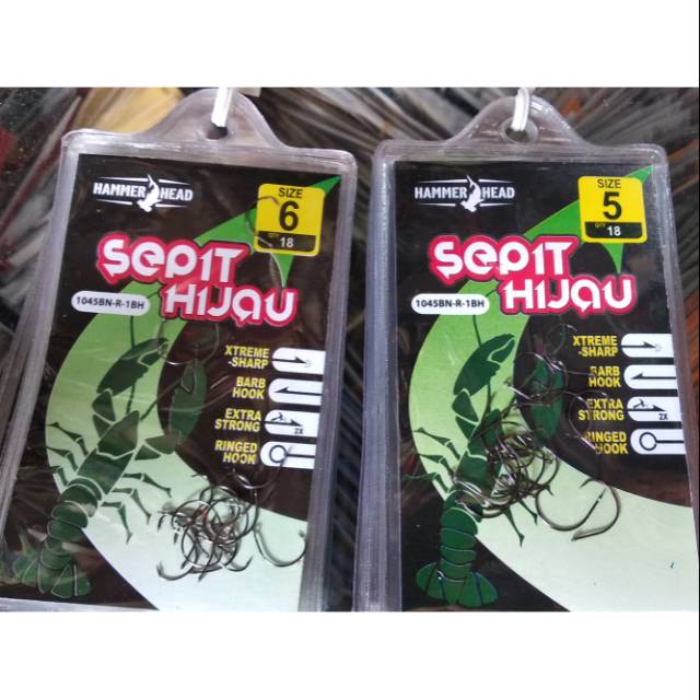 Kail Udang Sepit Hijau