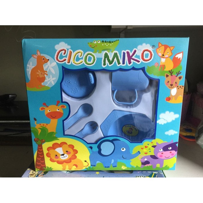 FEEDING SET CICO MIKO SMALL-TEMPAT MAKAN BAYI-KADO BAYI BARU LAHIR