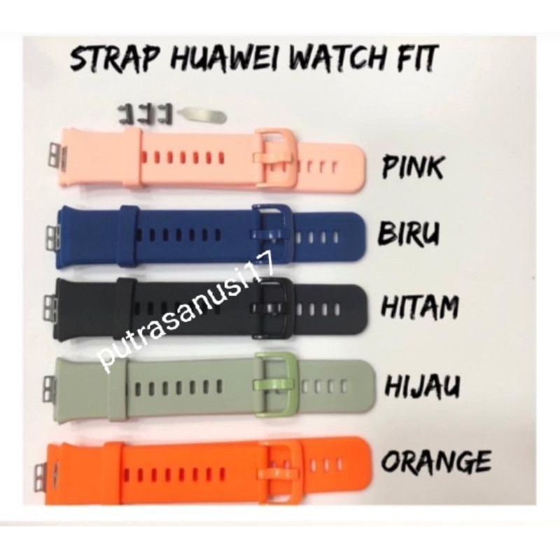 Strap Huawei smartwatch fit Tali jam huawei fit