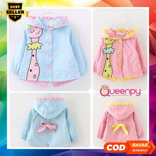 Jaket Anak/Qualitas Import/Jaket Jeans Mutiara Untuk Umur 2-11Thn Jaket Anak Perempuan Motif Jerap